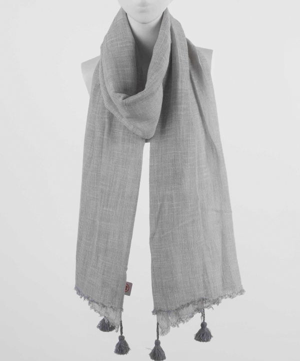 شال لینن زنانه نوولاشال Novella Shawl کد 55091