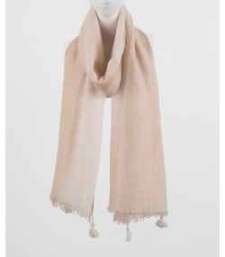 شال لینن زنانه نوولاشال Novella Shawl کد 55091
