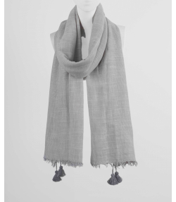 شال لینن زنانه نوولاشال Novella Shawl کد 55094