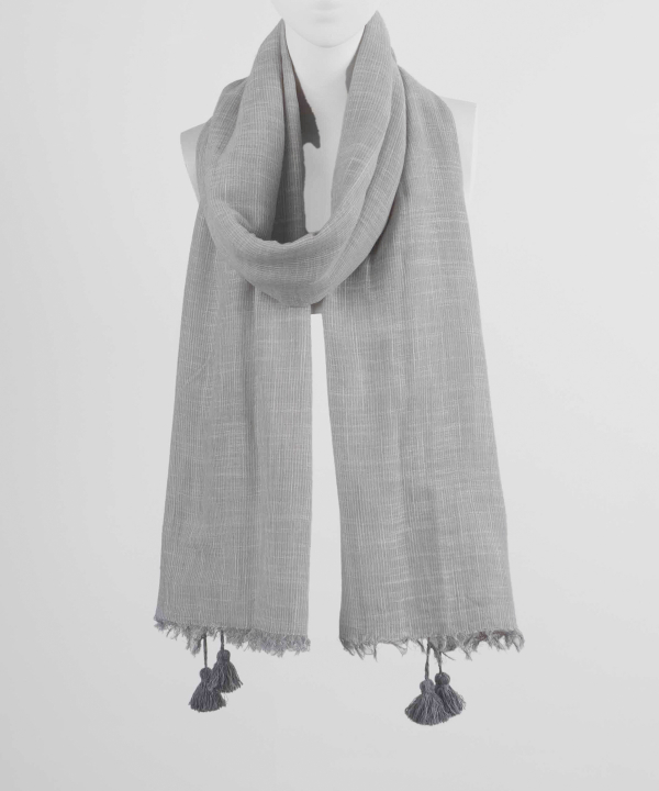 شال لینن زنانه نوولاشال Novella Shawl کد 55094