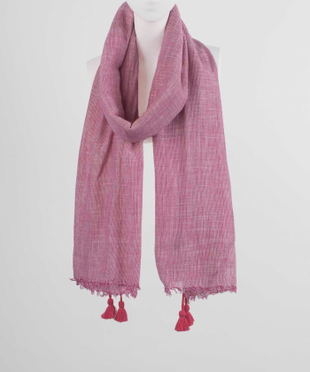 شال لینن زنانه نوولاشال Novella Shawl کد 55094