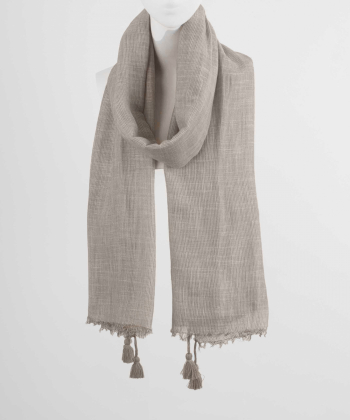 شال لینن زنانه نوولاشال Novella Shawl کد 55094
