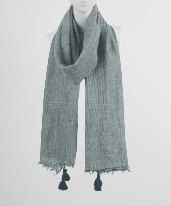 شال لینن زنانه نوولاشال Novella Shawl کد 55094
