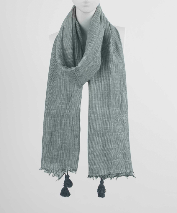 شال لینن زنانه نوولاشال Novella Shawl کد 55094