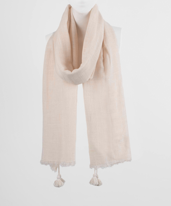 شال لینن زنانه نوولاشال Novella Shawl کد 55094