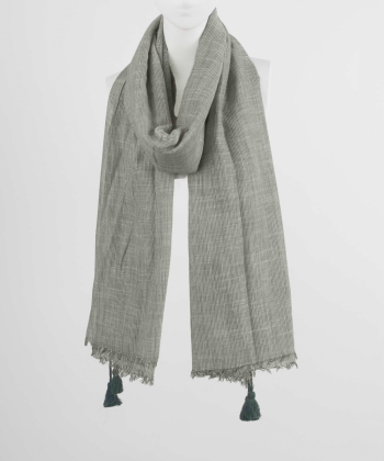 شال لینن زنانه نوولاشال Novella Shawl کد 55094