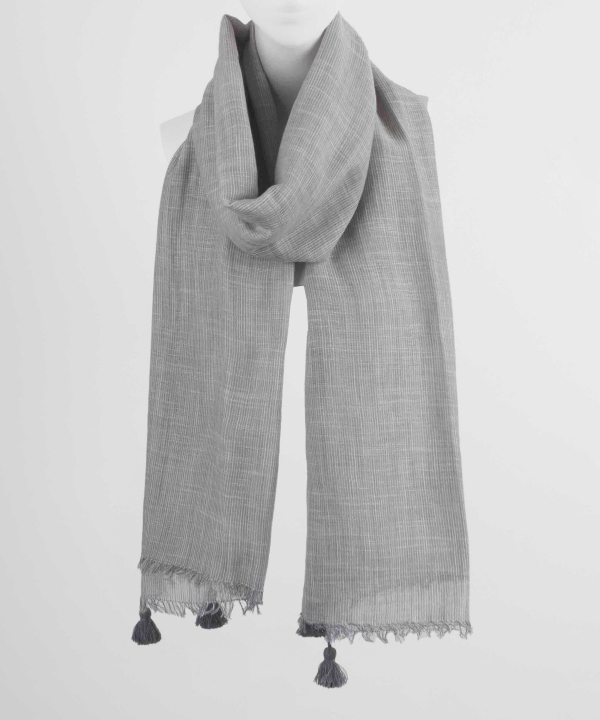 شال لینن زنانه نوولاشال Novella Shawl کد 55094