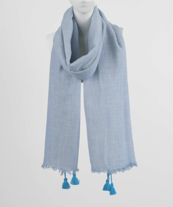 شال لینن زنانه نوولاشال Novella Shawl کد 55094