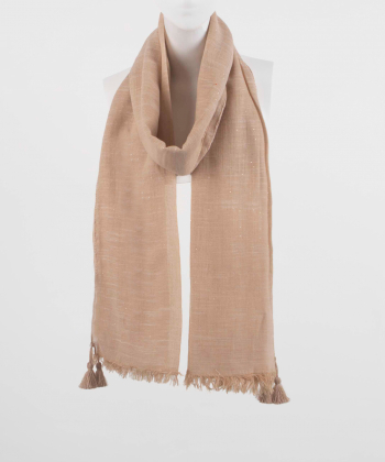 شال لینن زنانه نوولاشال Novella Shawl کد 55093