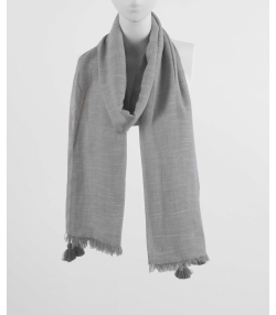 شال لینن زنانه نوولاشال Novella Shawl کد 55093
