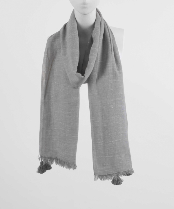 شال لینن زنانه نوولاشال Novella Shawl کد 55093