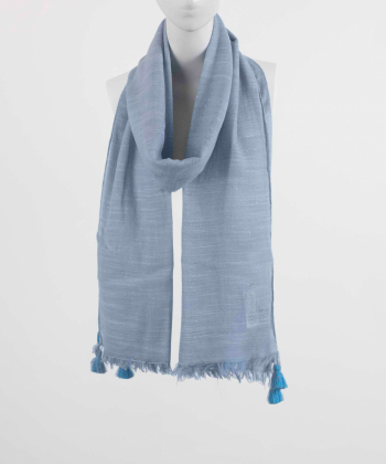 شال لینن زنانه نوولاشال Novella Shawl کد 55093