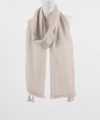 شال لینن زنانه نوولاشال Novella Shawl کد 55093