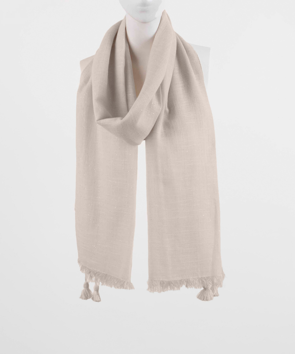 شال لینن زنانه نوولاشال Novella Shawl کد 55093