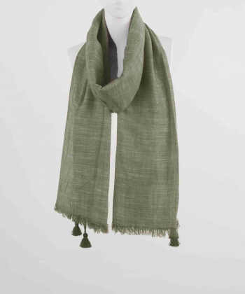 شال لینن زنانه نوولاشال Novella Shawl کد 55093