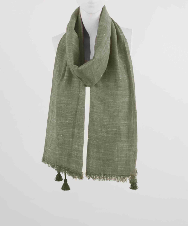شال لینن زنانه نوولاشال Novella Shawl کد 55093