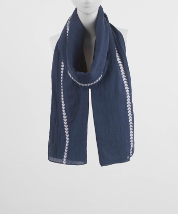 شال نخی زنانه نوولاشال Novella Shawl کد 55092