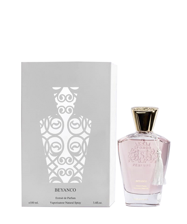 اکستریت پرفیوم خنک و شیرین زنانه اسفوندو Sfondo مدل BEYANCO حجم 100 میلی لیتر