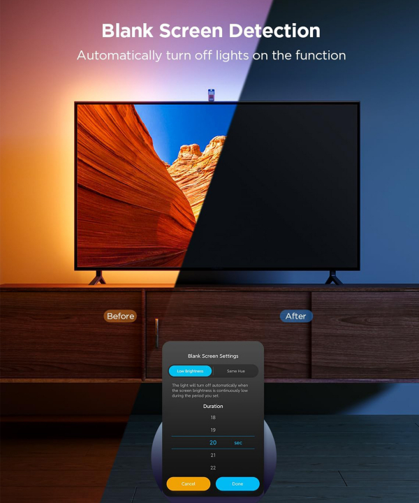ریسه هوشمند تلویزیون 55-65 اینچ گووی Govee مدل Govee TV Backlight 3 Lite H6099