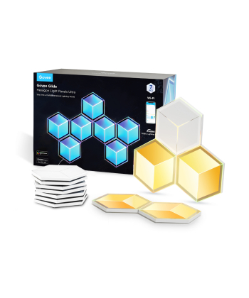 پنل روشنایی هوشمند 7 عددی گووی Govee مدل Govee Glide Hexagon Light Panels Ultra H606A