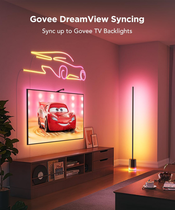 چراغ هوشمند گووی Govee مدل Govee RGBICWW Floor Lamp 2 H607C