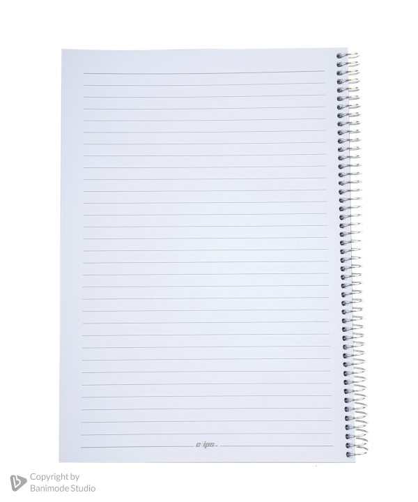 دفتر 100برگ کلیپس kilips کد 0599