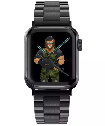 بند فلزی اپل‎ واچ 42 و 44 میلی متر گرین Green Apple Watch 42/44mm Metallic Grande Strap