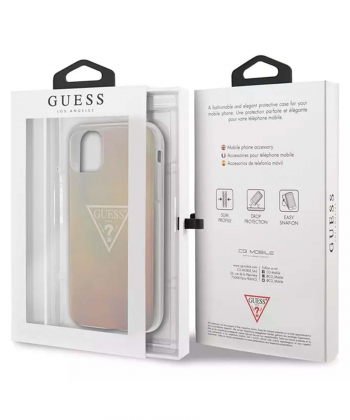 قاب محافظ براق آیفون 12 و 12 پرو طرح ابر و بادی CG Mobile iphone 12/12 Pro Guess Hard Case