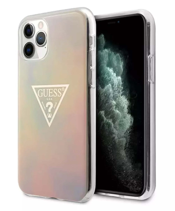 قاب محافظ براق آیفون 12 و 12 پرو طرح ابر و بادی CG Mobile iphone 12/12 Pro Guess Hard Case