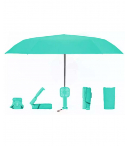 چتر بارانی و آفتابی دارای مینی پنکه شارژی Mini Fan Umbrella Product ST-200