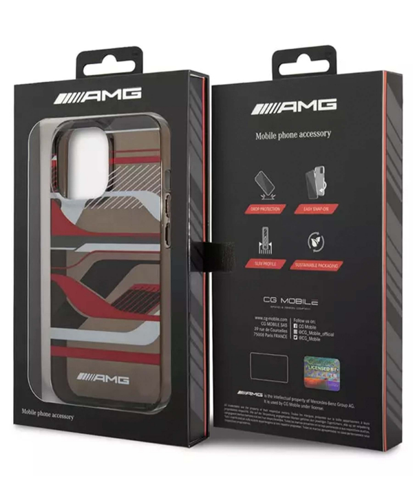 قاب محافظ آیفون 13 پرو مکس طرح مرسدس بنز CG Mobile iphone 13 Pro Max Mercedes-Benz AMG Hard Case