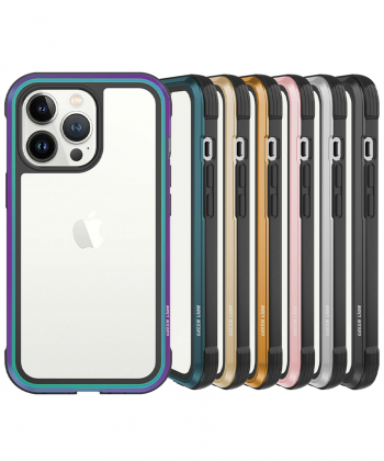 قاب محافظ آیفون 13 پرو گرین Green iPhone 13 Pro Hibrido Shield Case