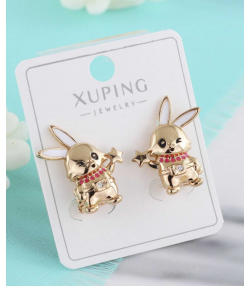 گوشواره زنانه ژوپینگ Xuping مدل خرگوش کد AAC-732