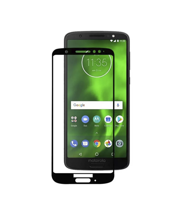 محافظ صفحه نمایش شیشه‌ای موتورولا Mletubl Full Glass Motorola Moto G6 Plus