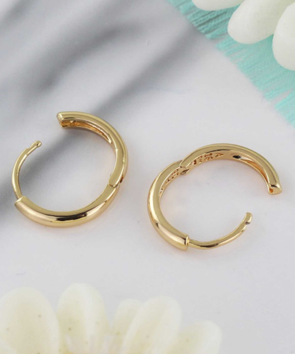 گوشواره حلقه ای زنانه سی ام زودیکا Zoodika کد AAC-714