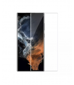 محافظ صفحه نمایش شیشه ای منحنی سامسونگ نیلکین NILLKIN Samsung Galaxy S22 Ultra 3D CP+MAX tempered glass
