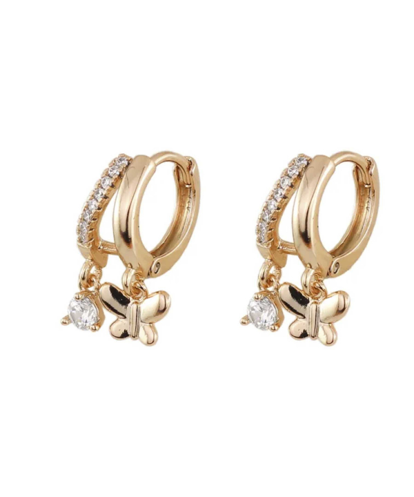 گوشواره زنانه ژوپینگ Xuping مدل پروانه کد AAC-741