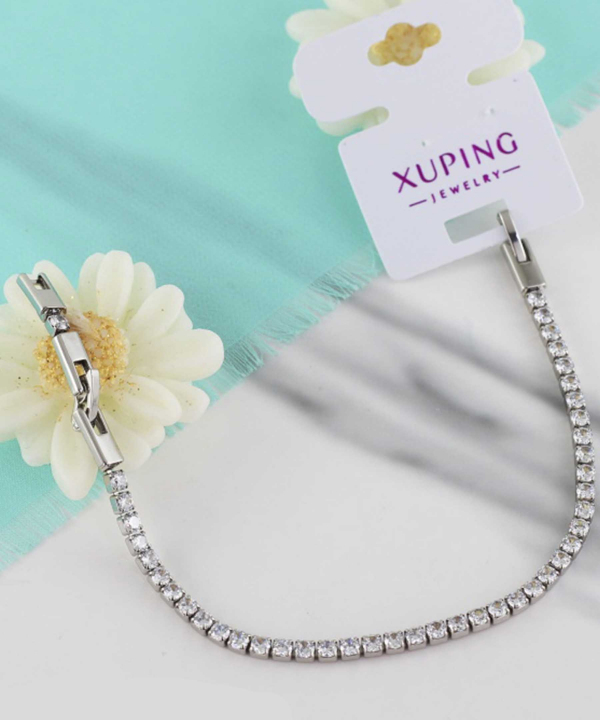 دستبند تنیسی زنانه ژوپینگ Xuping کد AAD-450