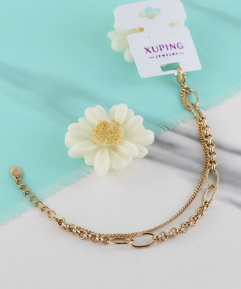 دستبند زنجیری زنانه ژوپینگ Xuping کد AAD-457