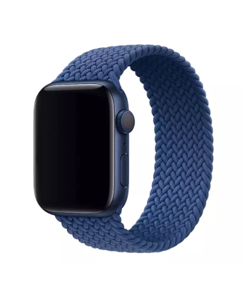 بند پارچه ای اپل  واچ 38 و 40 میلی  متر گرین Green Apple Watch 38/40mm Braided Solo Loop Strap