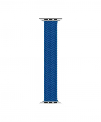 بند پارچه ای اپل واچ 42 و 44 میلی  متر گرین Green Apple Watch 42/44mm Braided Solo Loop Strap