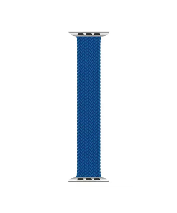 بند پارچه ای اپل واچ 42 و 44 میلی  متر گرین Green Apple Watch 42/44mm Braided Solo Loop Strap