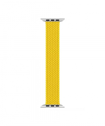 بند پارچه ای اپل واچ 42 و 44 میلی  متر گرین Green Apple Watch 42/44mm Braided Solo Loop Strap