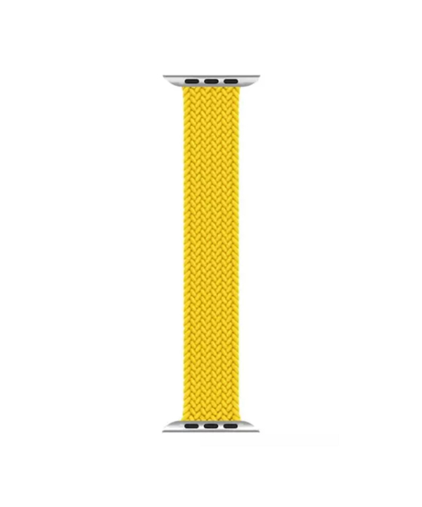 بند پارچه ای اپل واچ 42 و 44 میلی  متر گرین Green Apple Watch 42/44mm Braided Solo Loop Strap