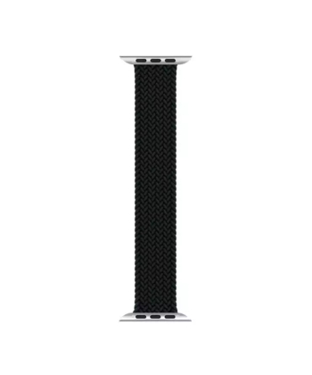 بند پارچه ای اپل واچ 42 و 44 میلی  متر گرین Green Apple Watch 42/44mm Braided Solo Loop Strap