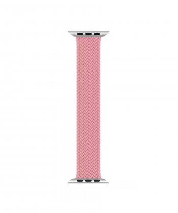 بند پارچه ای اپل واچ 42 و 44 میلی  متر گرین Green Apple Watch 42/44mm Braided Solo Loop Strap