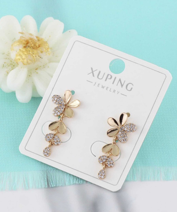گوشواره میخی زنانه ژوپینگ Xuping مدل گل کد AAC-722
