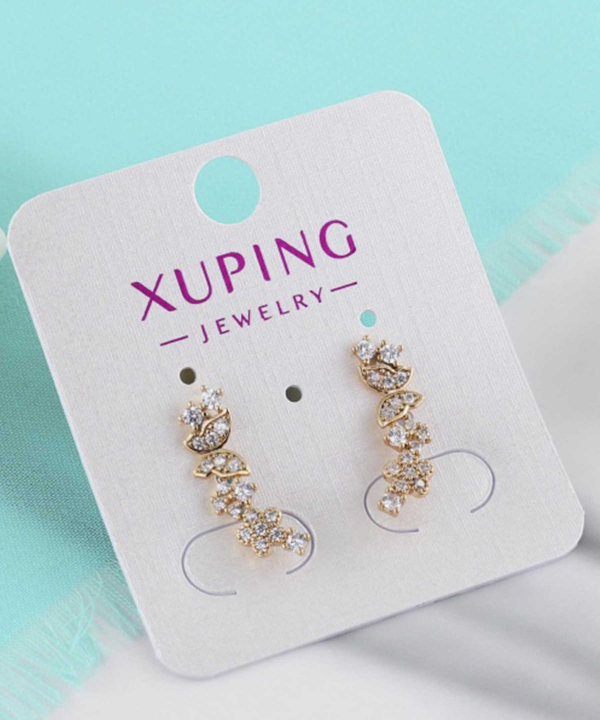 گوشواره میخی زنانه ژوپینگ Xuping مدل پروانه کد AAC-724