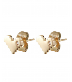 گوشواره میخی زنانه ژوپینگ Xuping مدل قلب کد AAC-751