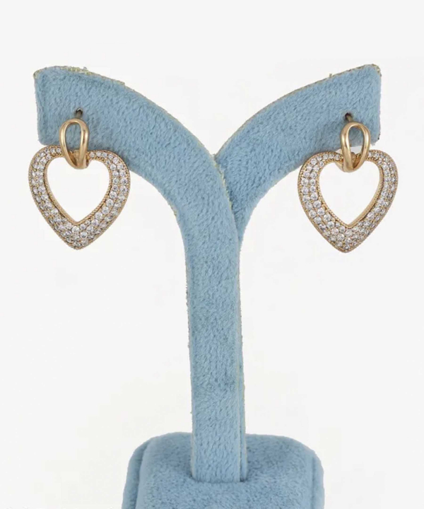 گوشواره زنانه ژوپینگ Xuping مدل قلب کد AAC-756